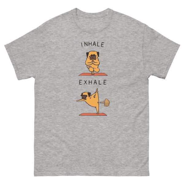 Camiseta clásica unisex Inhale Exhale